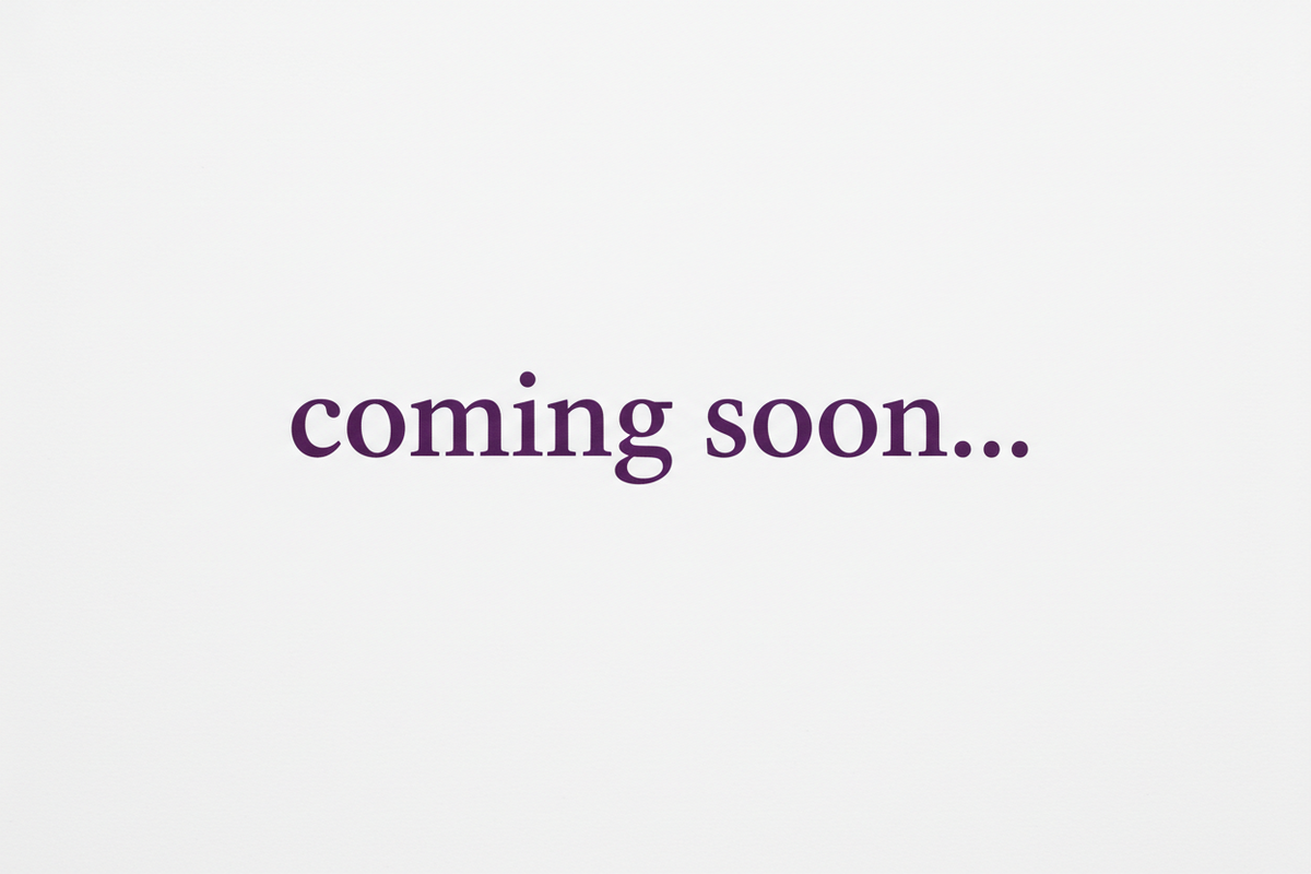 Coming Soon...