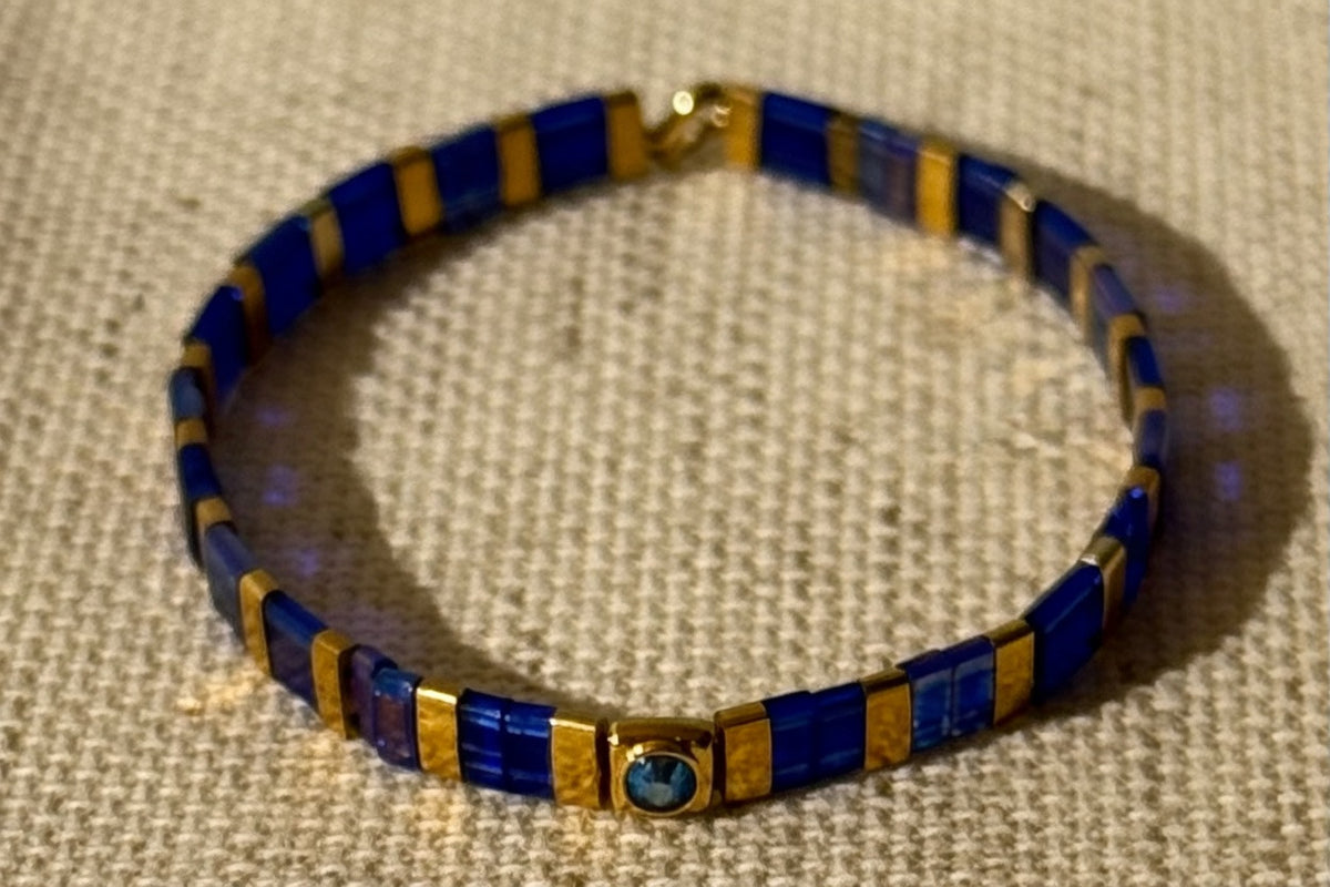 'Born for This' Tila Birthstone Bracelet