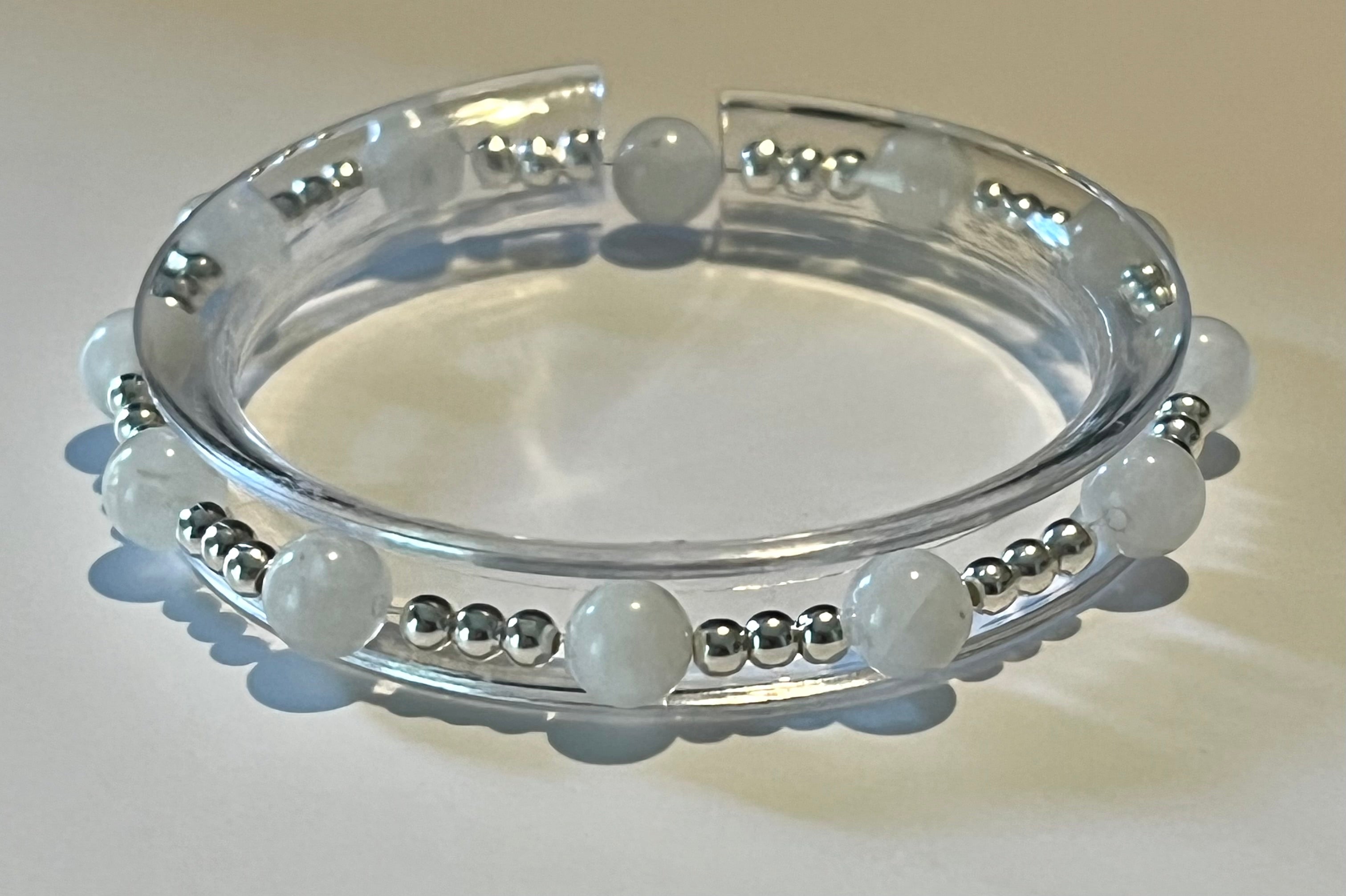 ‘Phases’ Sterling and Gemstone Bracelet