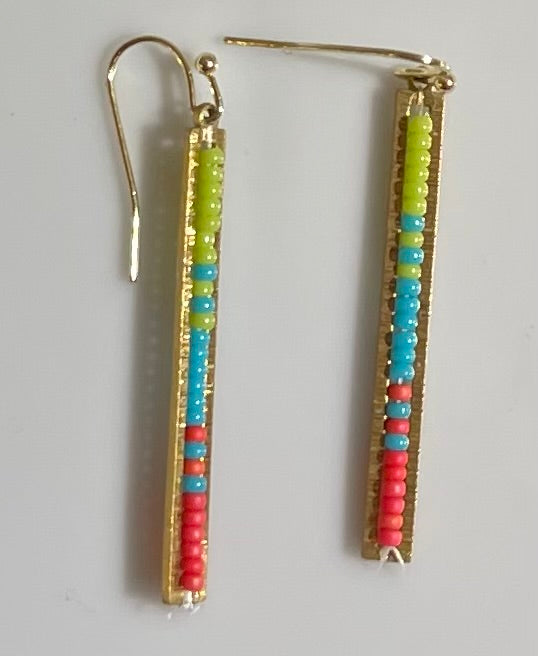 ‘Resort’ Stick Earrings