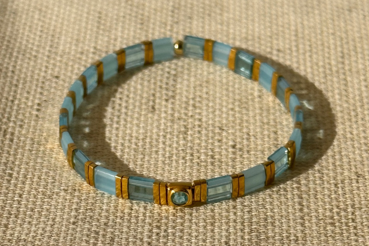 'Born for This' Tila Birthstone Bracelet