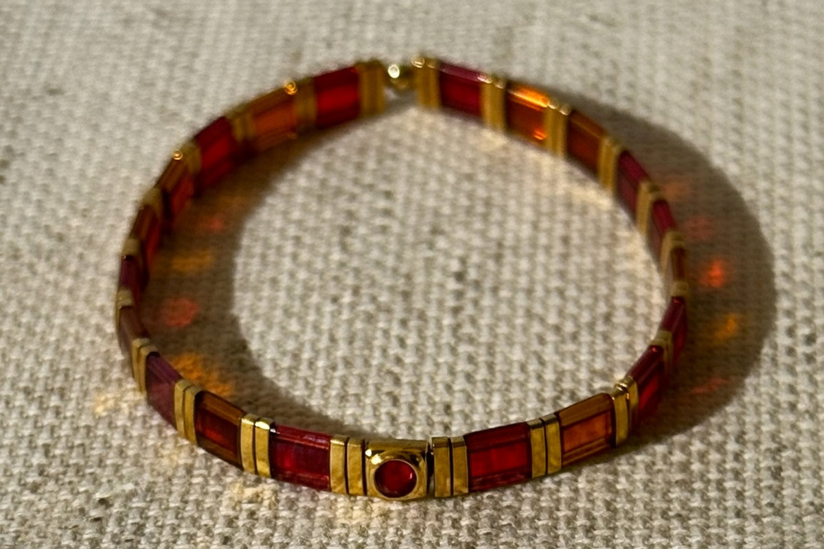 'Born for This' Tila Birthstone Bracelet