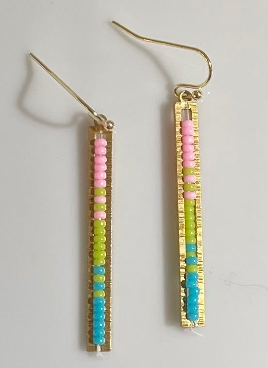 ‘Resort’ Stick Earrings