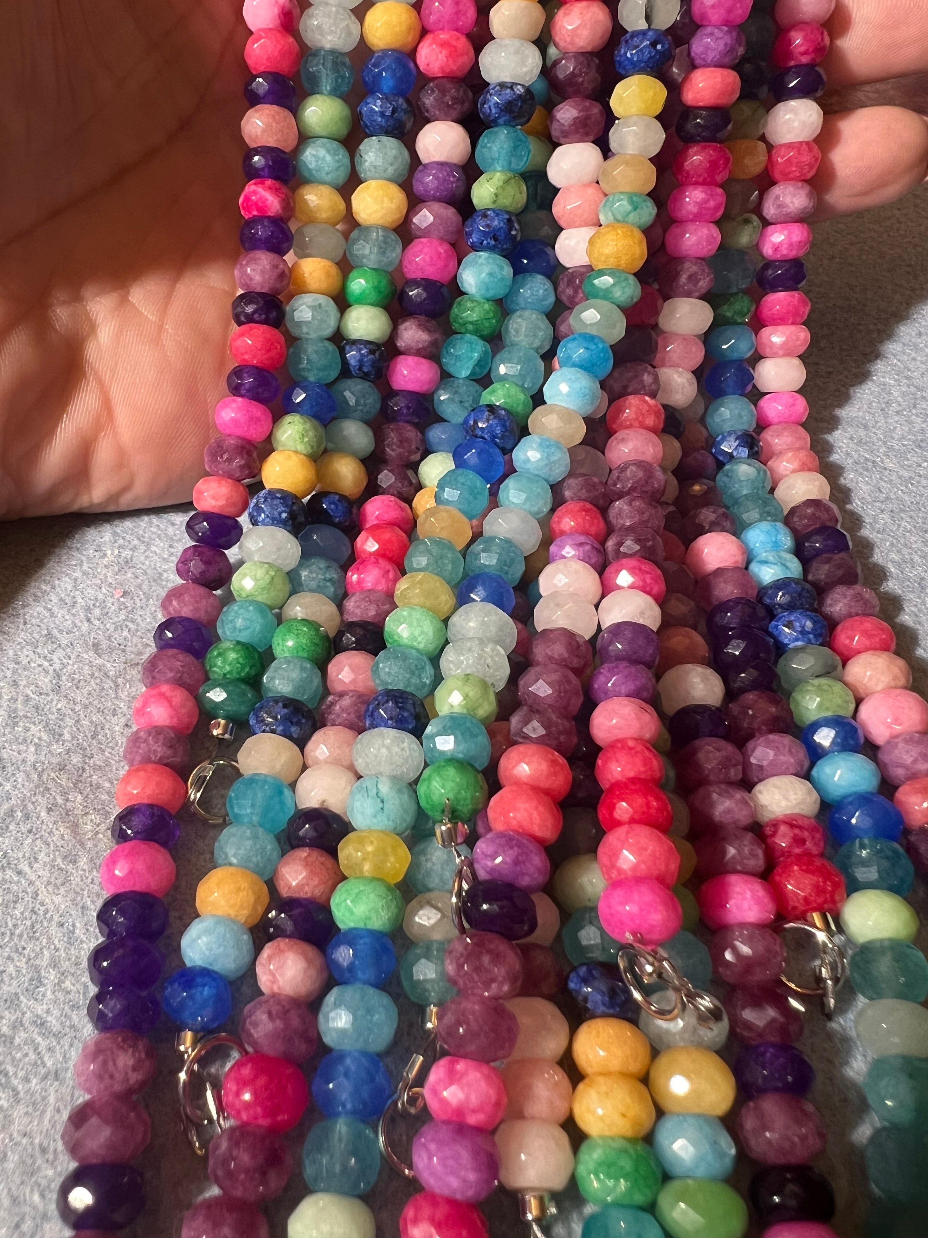 ‘ Bead Soup Beauty’ Gemstone Necklace