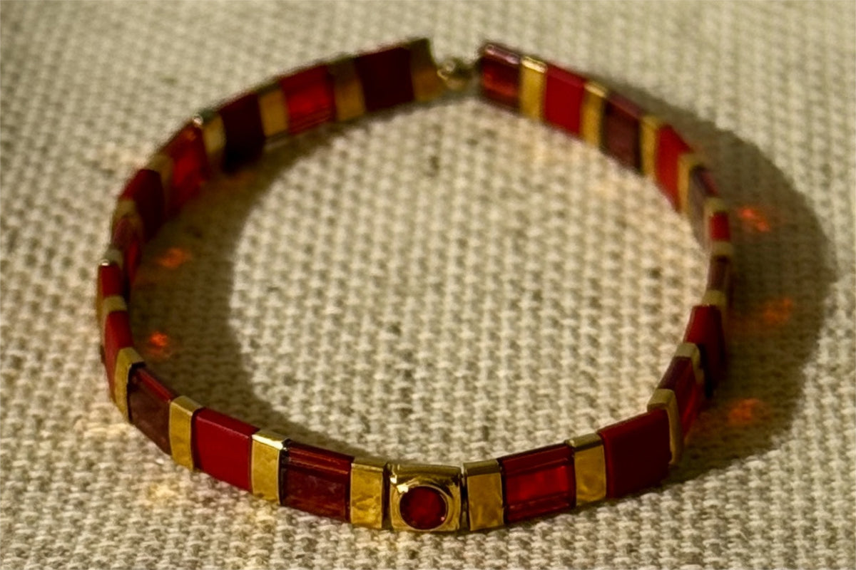 'Born for This' Tila Birthstone Bracelet