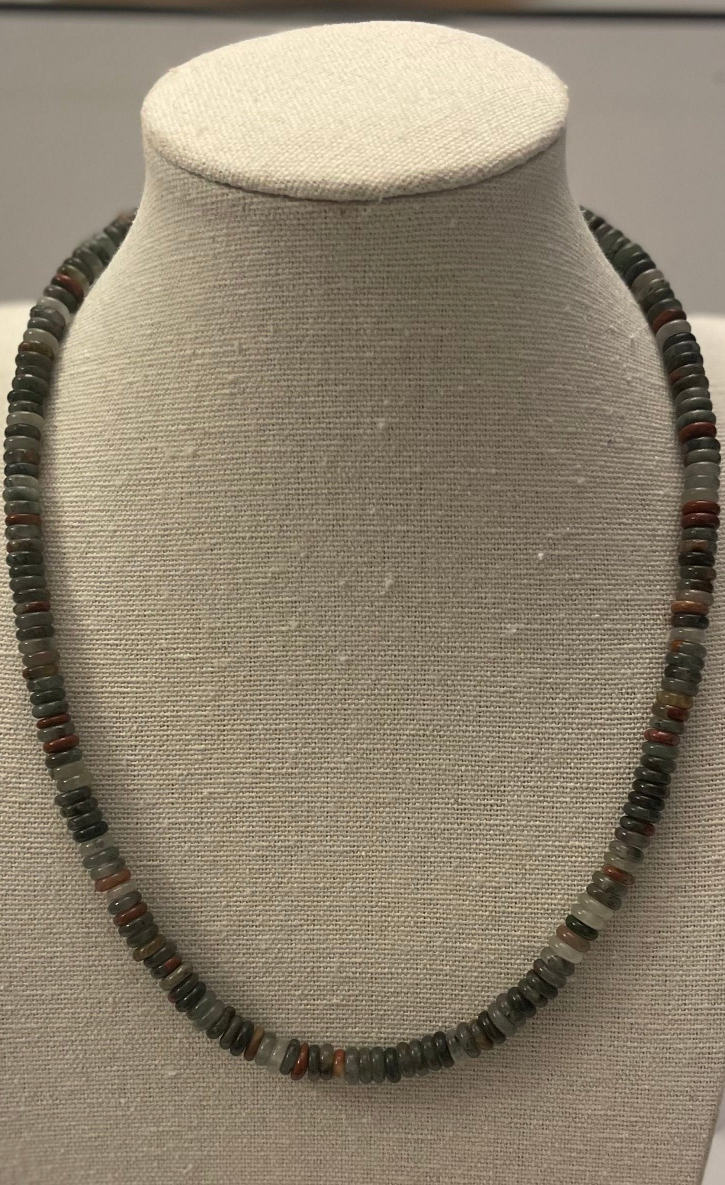 African Bloodstone Necklace