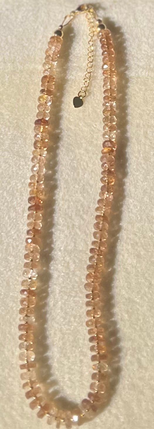 Imperial Topaz Necklace