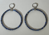 Gemstone Hoops