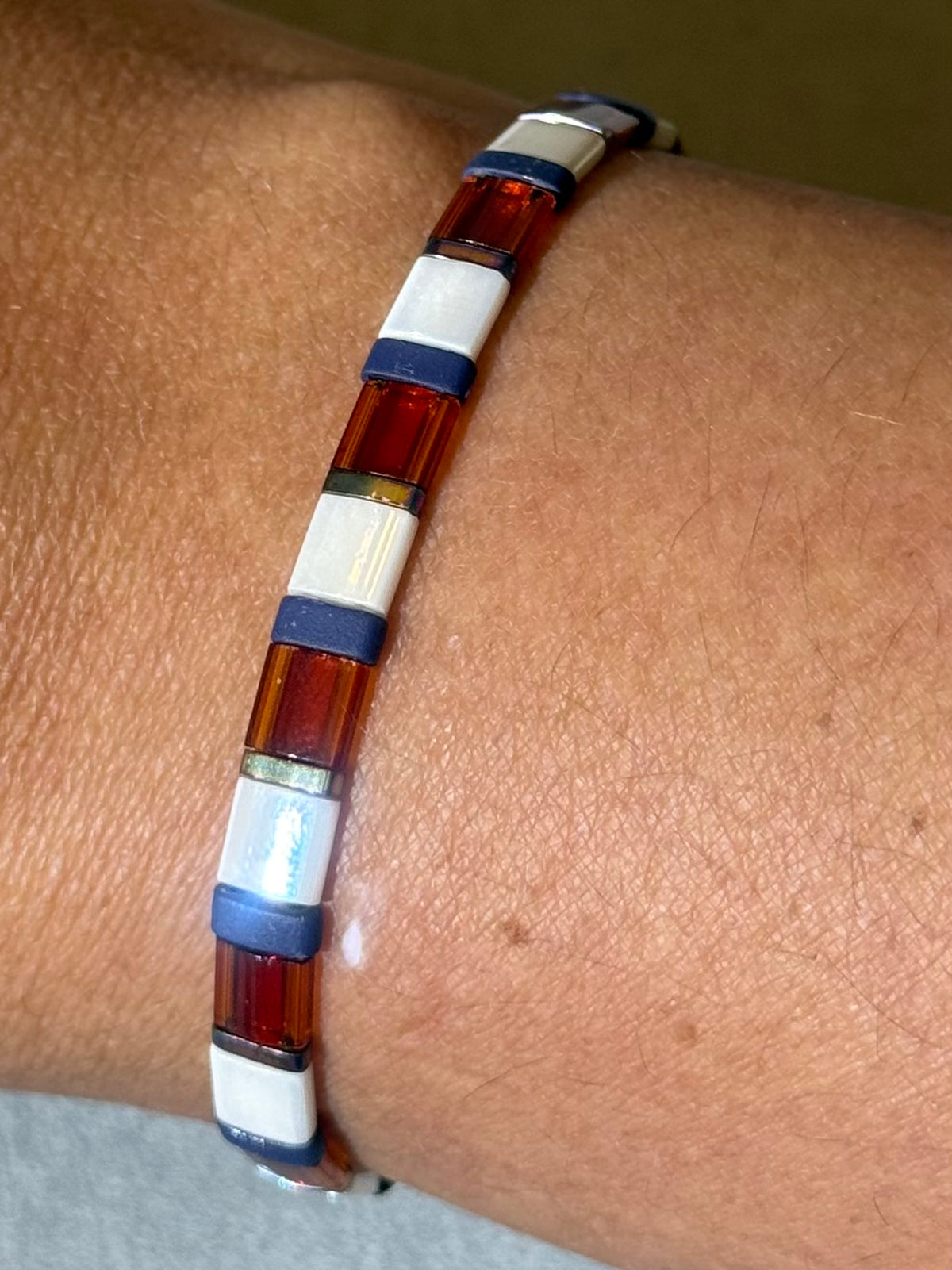 'Amber Path' Tila Bracelet