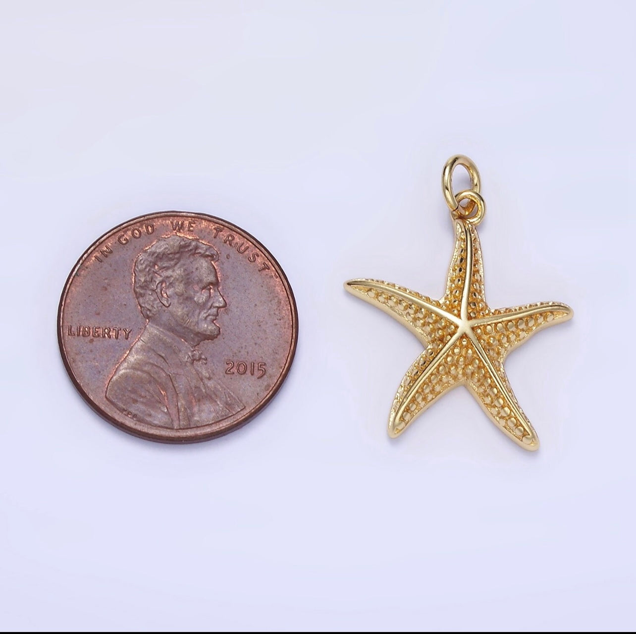 Gold-Filled Starfish Charm