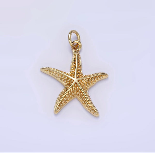 Gold-Filled Starfish Charm