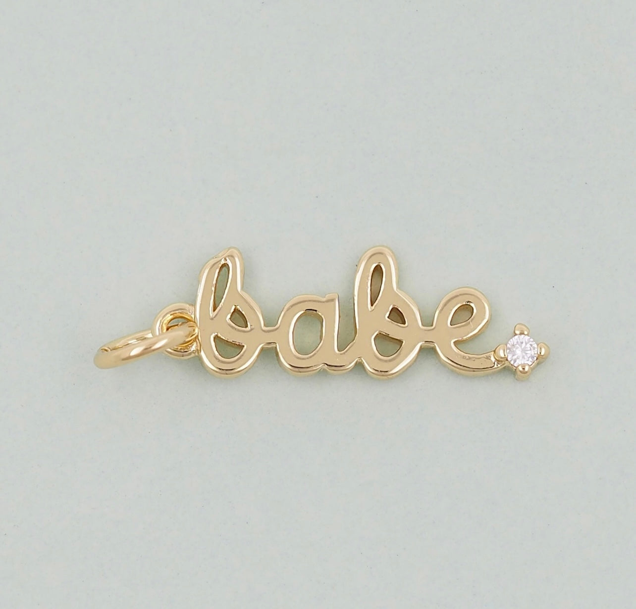 Gold-Filled ‘Babe’ Charm