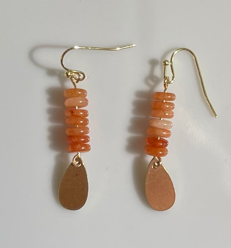 ‘Just Peachy’ Earrings