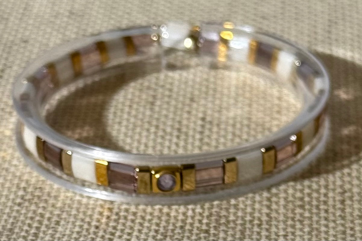 'Born for This' Tila Birthstone Bracelet