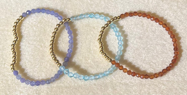 ‘December’s Delight’ Bracelet Stack