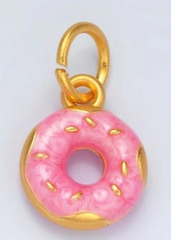 Pink Donut Charm