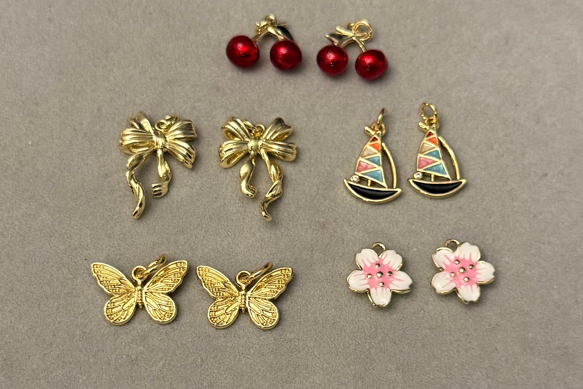 Mix and Match Charm Earrings