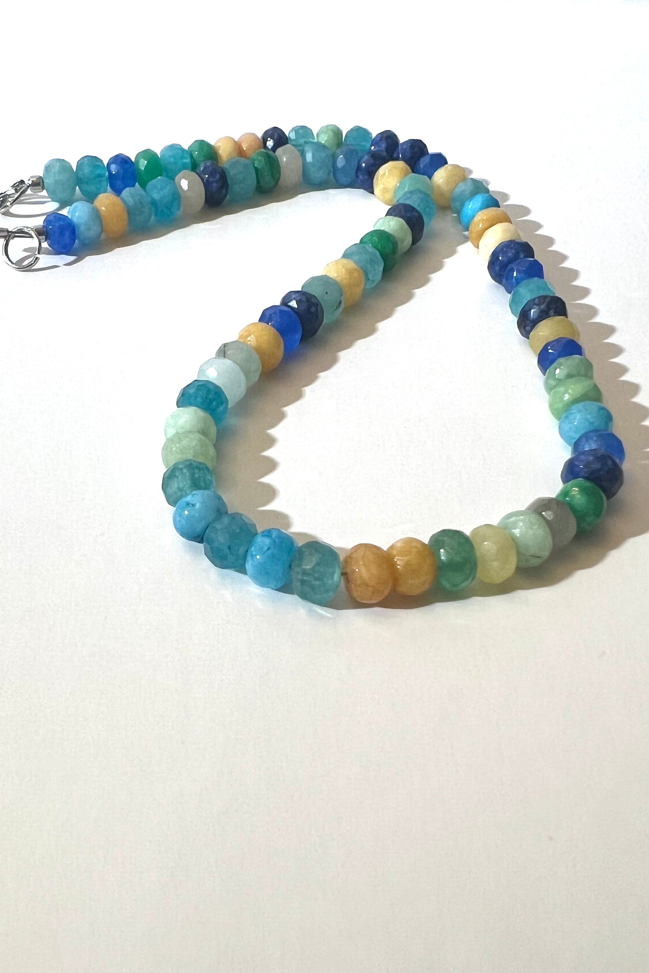 ‘ Bead Soup Beauty’ Gemstone Necklace