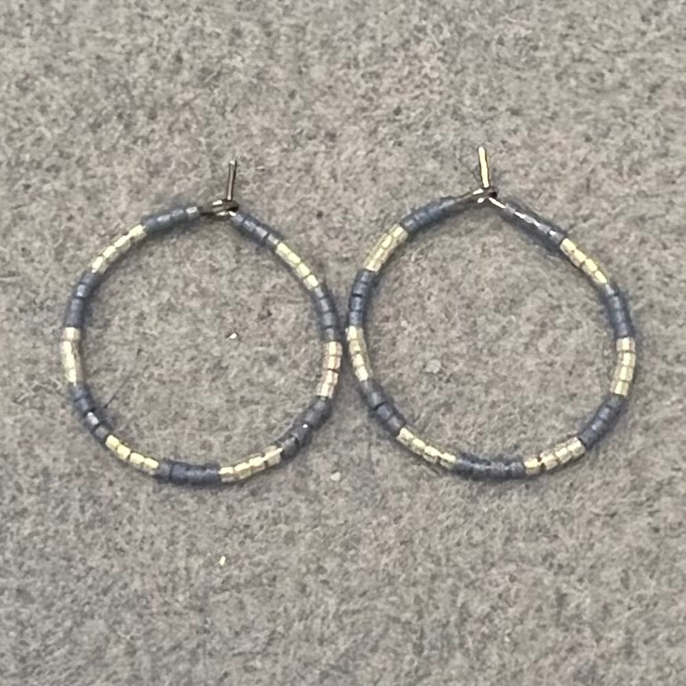 ‘Winter Blues’ Hoops