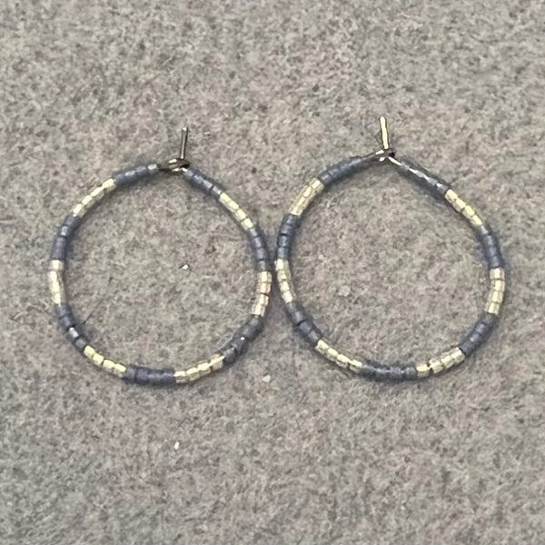 ‘Winter Blues’ Hoops