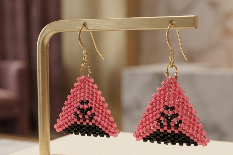 ‘Juicy’ Triangle Earrings