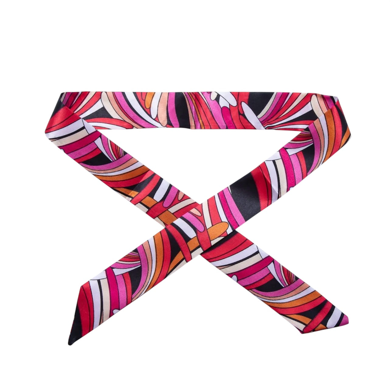 ‘Swirly Stripes’ Bandana Necklace