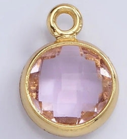 Initial and Birthstone Pendant Necklace