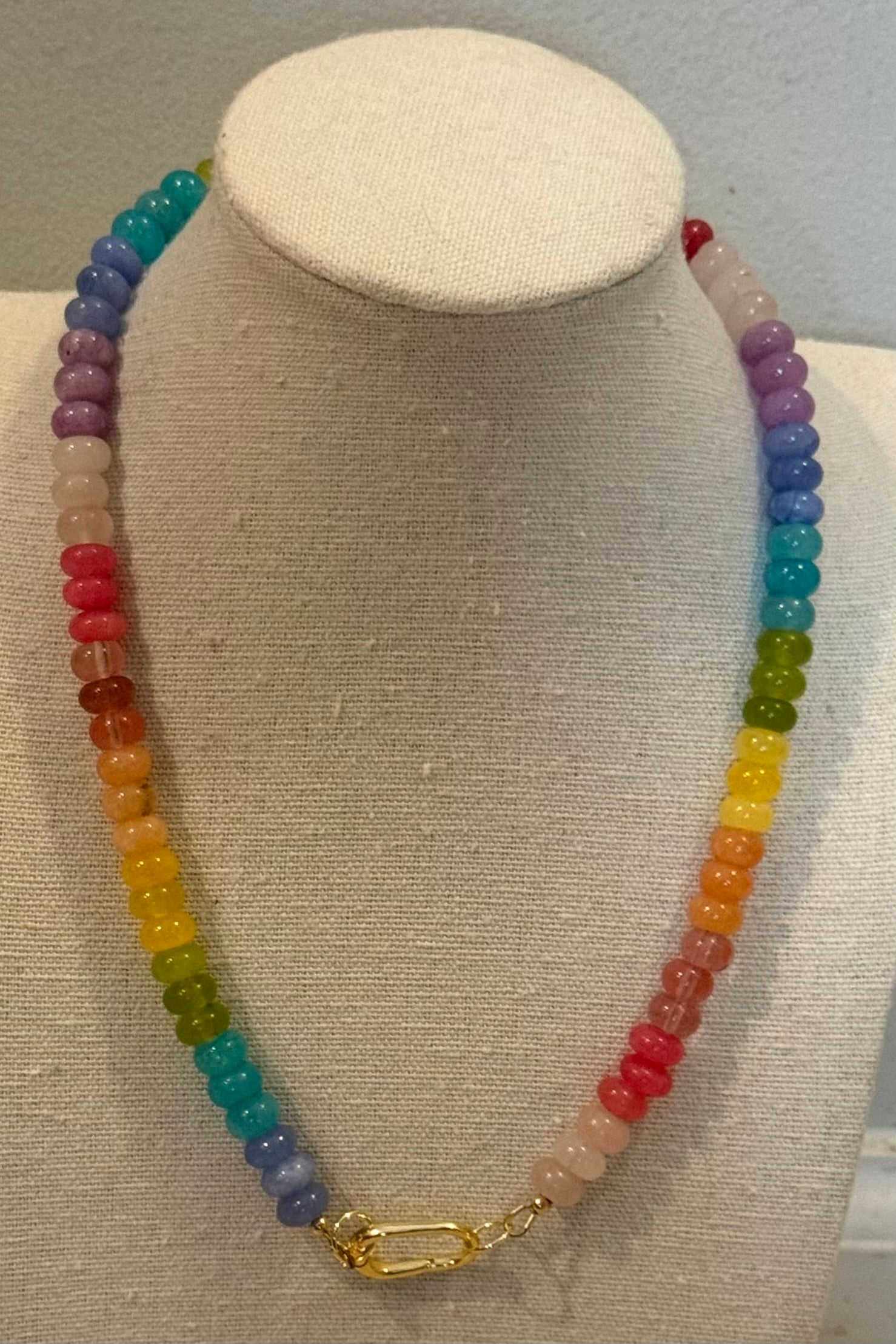 Rainbow Quartz Necklace