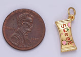 Gold-Filled Sweet Candy Charm