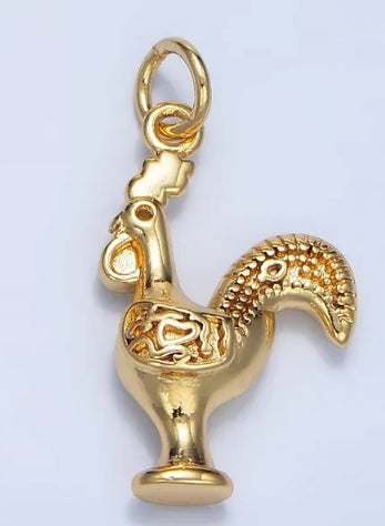 Rooster Charm