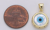 Gold-Filled Evil Eye Charm