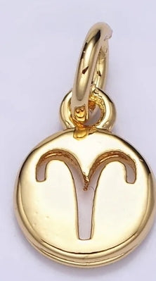 Gold-Filled Zodiac Charm