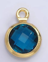 Gold-Filled Birthstone Charm