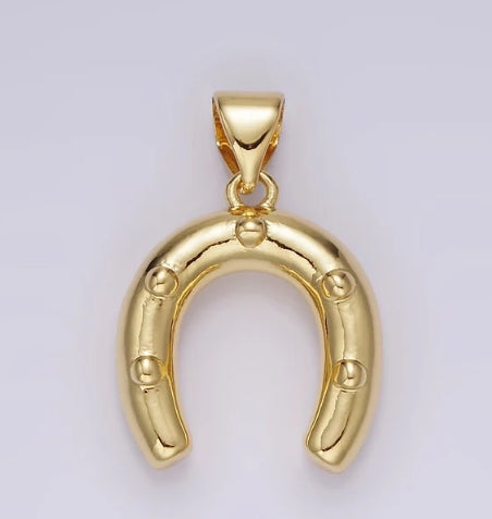 Gold-Filled Horseshoe Charm