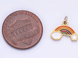 Gold-Filled Mini Rainbow Charm