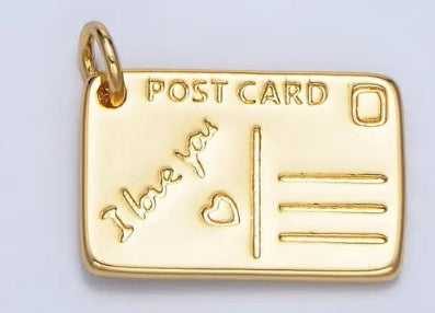 Postcard Charm