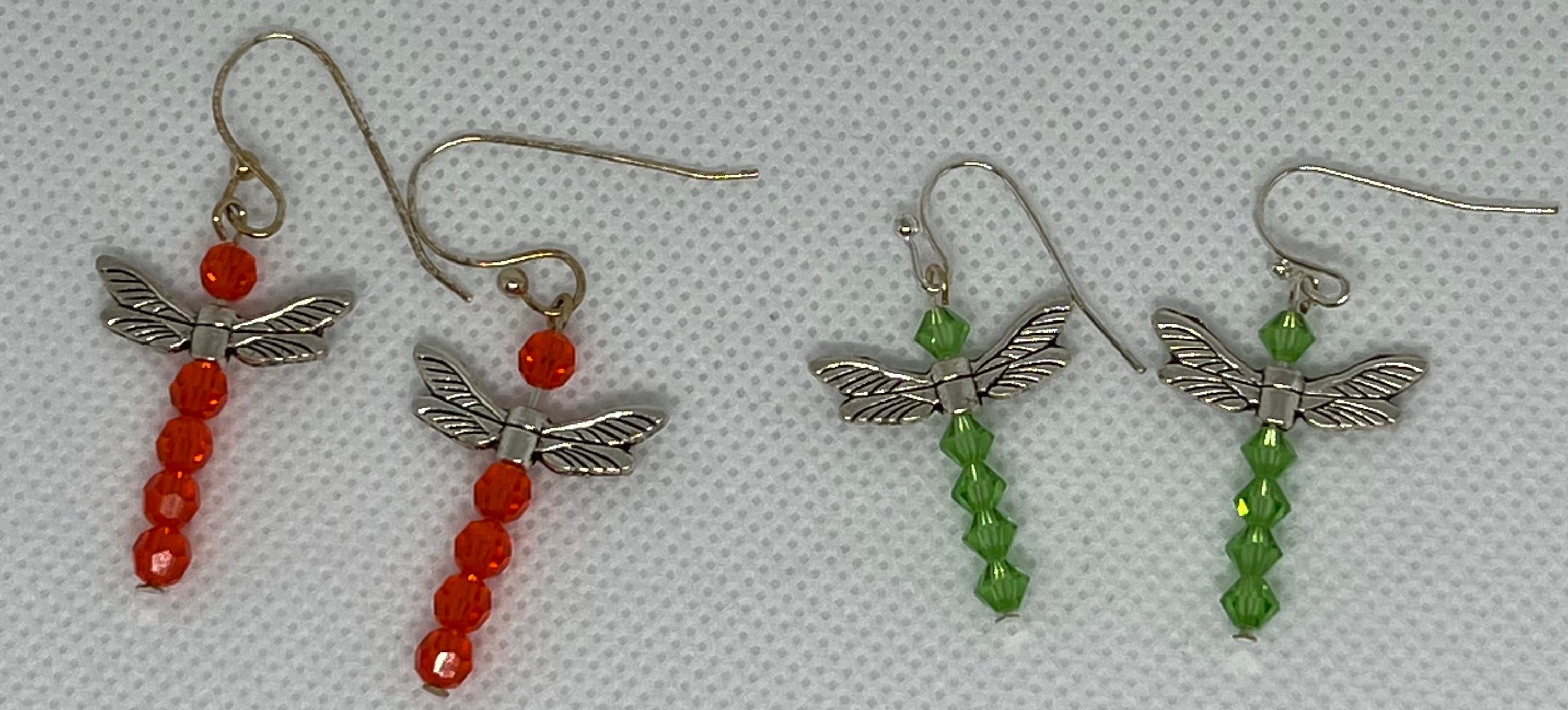 'Dragonfly Darling' Earrings